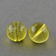 Drawbench Transparent Glass Beads Strands&nbsp;X-GLAD-Q012-6mm-06-1