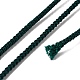 ポリエステル編組コード  ティール  2mm  約16.4ヤード（15m）/ロール&nbsp;OCOR-F010-A43-2MM-3