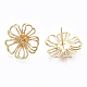 Brass Stud Earrings&nbsp;KK-S348-122-2