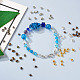 480Pcs 6 Colors Iron Crimp Beads Covers&nbsp;IFIN-PJ0001-01-7