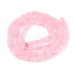 Natural Rose Quartz Beads Strands&nbsp;G-Q606-46A-17