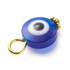 Evil Eye Resin Pendants&nbsp;PALLOY-JF01798-01