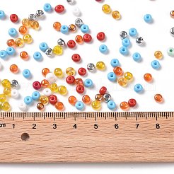 Opaque & Transparent & Metallic Colours Glass Seed Beads&nbsp;SEED-A030-07A