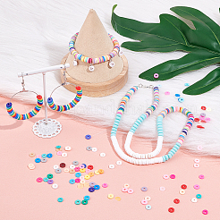 Handmade Polymer Clay Beads Strands&nbsp;CLAY-AR0001-03