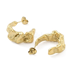 Ion Plating(IP) 304 Stainless Steel Stud Earrings&nbsp;EJEW-P258-47G