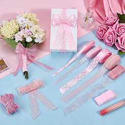 35 Yards 7 Styles Polyester Ribbon&nbsp;OCOR-PH0036-31