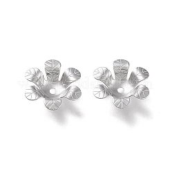 Non-Tarnish 304 Stainless Steel Bead Caps&nbsp;LS-STAS-K194-16P