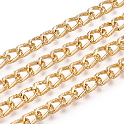 Aluminium Textured Curb Chains&nbsp;CHA-T001-42G