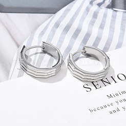 304 Stainless Steel Hoop Earrings for Women&nbsp;EJEW-C096-53P