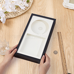 MDF Board Glass CD Display Stands&nbsp;ODIS-WH0007-98A