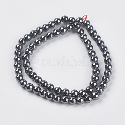 Non-Magnetic Synthetic Hematite Beads Strands&nbsp;G-H1072-1