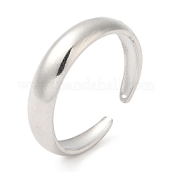 Non-Tarnish 304 Stainless Steel Open Cuff Rings&nbsp;RJEW-K245-78P