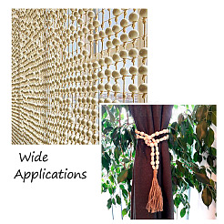 Natural Wooden Beads&nbsp;WOOD-TA0001-48