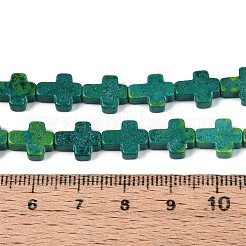 Synthetic Turquoise Beads Strands&nbsp;G-N352-22A-01