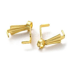 316 Surgical Stainless Steel Pendant Pinch Bails&nbsp;STAS-Q310-04G