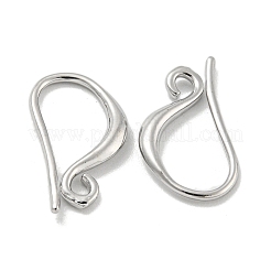 Brass Earring Hooks&nbsp;X-KK-L075-008P