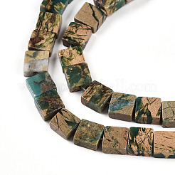 Natural Verdite Stone Beads Strands&nbsp;G-N346-05A-02