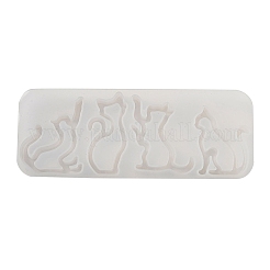 Cat Shape Key Chain Pendant Silicone Molds&nbsp;SIL-B074-01A
