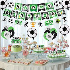 Football Paper Cake Toppers&nbsp;AJEW-SC0002-76