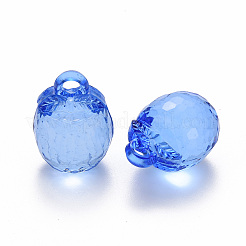 Autumn Theme Transparent Acrylic Pendants&nbsp;LS-TACR-T024-04B-940