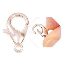 Zinc Alloy Lobster Claw Clasps&nbsp;E105-RG