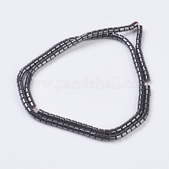 Magnetic Synthetic Hematite Beads Strands&nbsp;X-G-H1090-1
