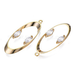 Brass Rhinestone Pendants&nbsp;KK-N216-413