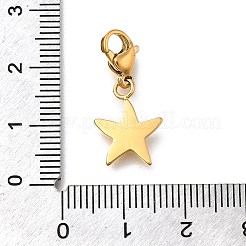 304 Stainless Steel Pendant Decorations&nbsp;STAS-R159-43G-01