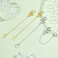 201 & 304 Stainless Steel Bowknot Hoop Earrings&nbsp;EJEW-PH01457