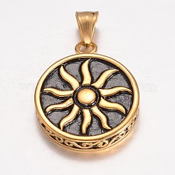 304 Stainless Steel Pendants&nbsp;STAS-D441-16