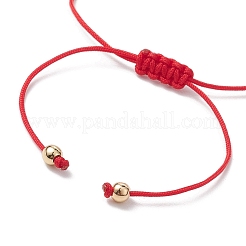 3Pcs 3 Styles Christmas Glass Braided Bead Bracelet Sets&nbsp;BJEW-JB10892