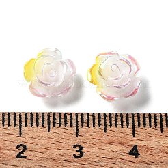 Tricolor Opaque Resin Cabochons&nbsp;LS-CRES-P029-C03