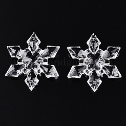 Transparent Acrylic Connector Charms&nbsp;TACR-T028-04C