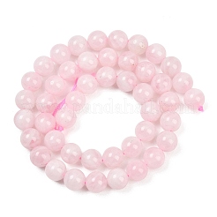 Pink Color Natural Madagascar Rose Quartz Beads Strands&nbsp;G-F641-01-B