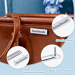 16Pcs Alloy Handmade Label Tags&nbsp;FIND-FH0010-96P