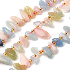 Natural Morganite Beads Strands&nbsp;G-Z091-A05