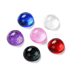 Electroplate Glass Cabochons&nbsp;EGLA-A005-03A