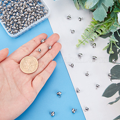 120Pcs 2 Style 304 Stainless Steel Tube Bails&nbsp;STAS-PH0001-39
