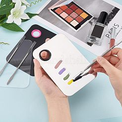 Acrylic & 410 & 430 Stainless Steel Palette and Double Head Spoon Palette Spatulas Stick Rod&nbsp;MRMJ-FG0001-12