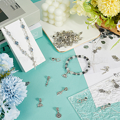 50Pcs Tibetan Style Alloy European Dangle Charms&nbsp;FIND-SP0003-41