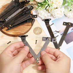 12 Sets 2 Styles Iron Box Support Stands&nbsp;FIND-GL0001-74