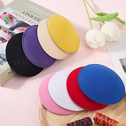 8Pcs 8 Colors EVA Fascinator Hat Base for Millinery&nbsp;AJEW-GF0010-93