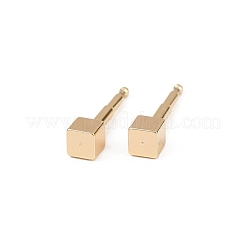 Brass Stud Earrings for Women&nbsp;EJEW-G441-05B-G