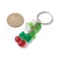 Fruits & Leaf Acrylic Pendant Keychain&nbsp;KEYC-JKC00680-01