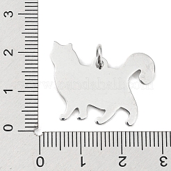 Non-Tarnish 304 Stainless Steel Pendants&nbsp;STAS-E205-02P