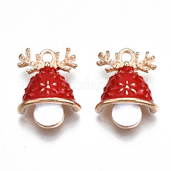 Alloy Enamel Pendants&nbsp;ENAM-Q442-034-RS