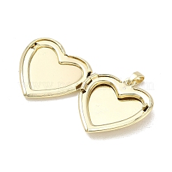 Printed Brass Locket Pendants&nbsp;KK-CBA9B3D-01G-05