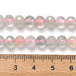 Natural Morganite Beads Strands&nbsp;G-H329-F01-6mm-AA