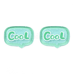 Transparent Printed Acrylic Cabochons&nbsp;TACR-N016-37