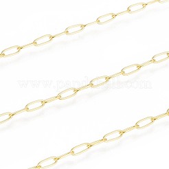 Ion Plating(IP) 304 Stainless Steel Paperclip Chains&nbsp;CHS-F010-01H-G